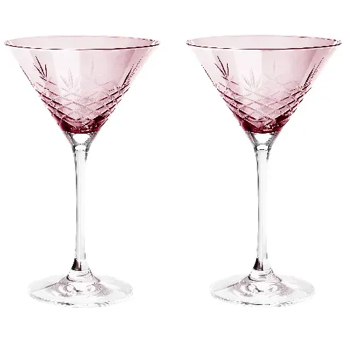 Bilde av best pris Frederik Bagger Crispy Cocktail Glass 2 stk, Topaz Cocktailglass