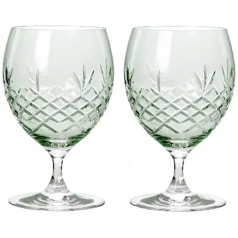 Bilde av best pris Frederik Bagger Crispy Eightball Glass 2 stk, Emerald Glass