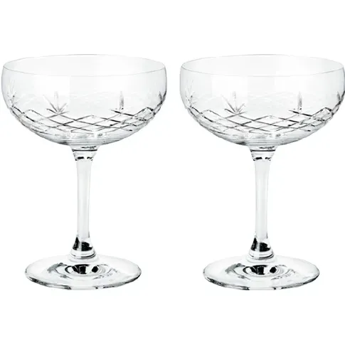 Bilde av best pris Frederik Bagger Crispy Gatsby champagneglass, 2 stk. klar Champagneglass