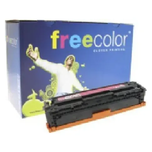 Bilde av best pris Freecolor 1215M-FRC, 1400 sider, Fiolblå, 1 stykker Skrivere & Scannere - Blekk, tonere og forbruksvarer - Tonere