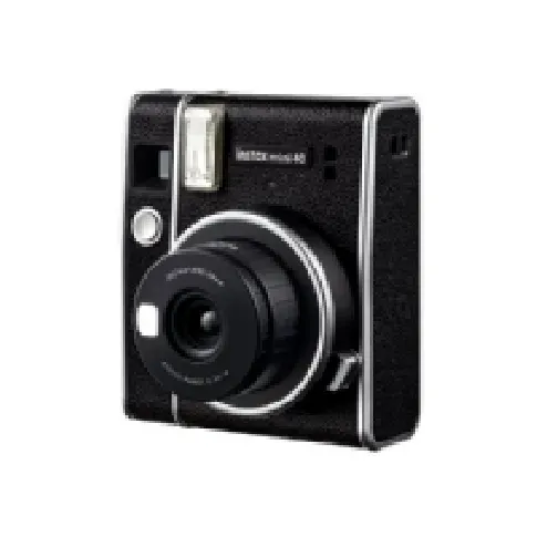 Bilde av best pris Fujifilm Instax Mini 40 - Øyeblikkskamera - linse: 60 mm svart Foto og video - Analogt kamera - Øyeblikkelig kamera