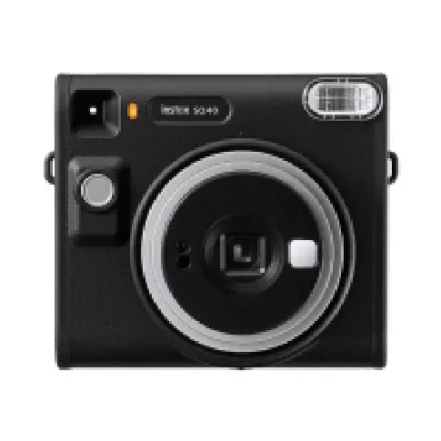 Bilde av best pris Fujifilm Instax SQUARE SQ40 - Øyeblikkskamera - linse: 65.75 mm - instax SQUARE svart Foto og video - Analogt kamera - Øyeblikkelig kamera