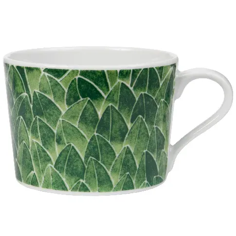 Bilde av best pris Götefors Porslin Field kopp, 24 cl, grønn Kopp