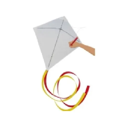 Bilde av best pris Günther Flugspiele En line Drage Paint your kite Spændvidde 690 mm Utendørs lek - Lek i hagen - Drager