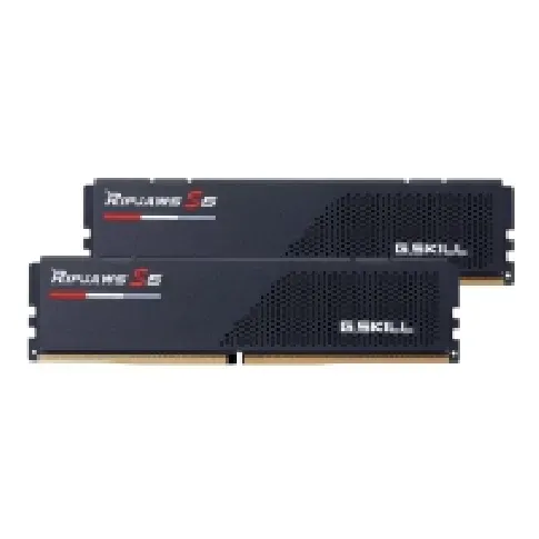 Bilde av best pris G.Skill Ripjaws S5 - DDR5 - sett - 32 GB: 2 x 16 GB - DIMM 288-pin lav profil - 6000 MHz / PC5-48000 - CL30 - 1.35 V - ikke-bufret - ikke-ECC - matt svart PC-Komponenter - RAM-Minne - DDR5