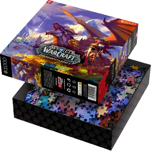 Bilde av best pris GAMING PUZZLE: WORLD OF WARCRAFT DRAGONFLIGHT ALEXSTRASZA PUZZLES - 1000 - Fan-shop