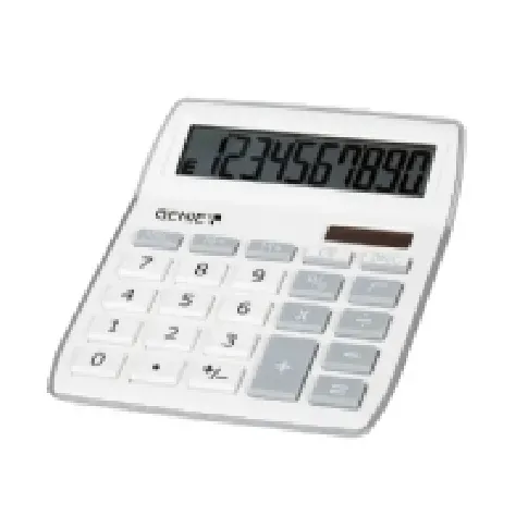 Bilde av best pris GENIE skrivebordskalkulator 840S sølv Kontormaskiner - Kalkulatorer - Tabellkalkulatorer