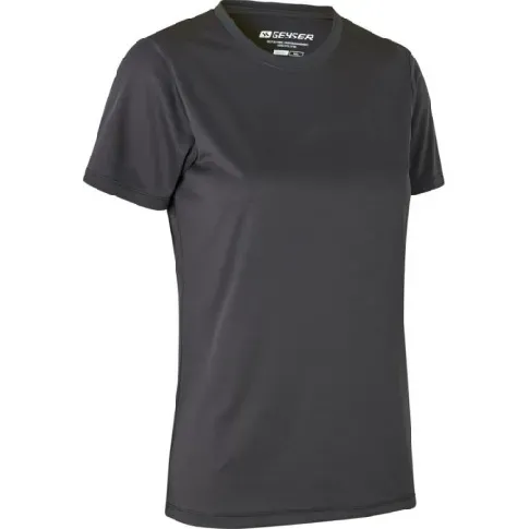 Bilde av best pris GEYSER Interlock dame T-skjorte G11040, essensiell, koksgrå, 2XL Backuptype - Værktøj