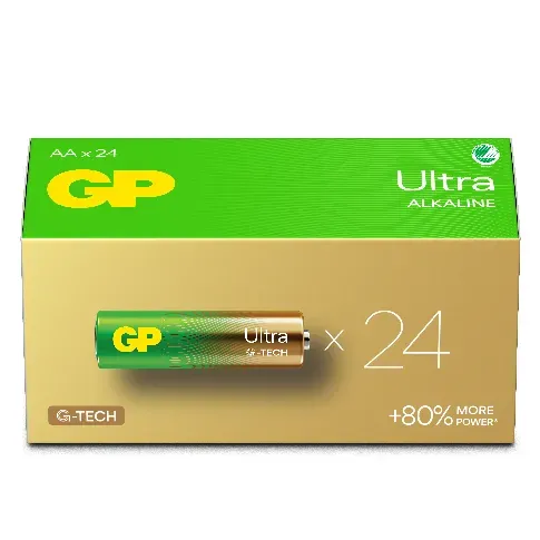 Bilde av best pris GP - 15A LR06 AA Powercase (24-pakning) - Høytytende alkaliske batterier - Elektronikk