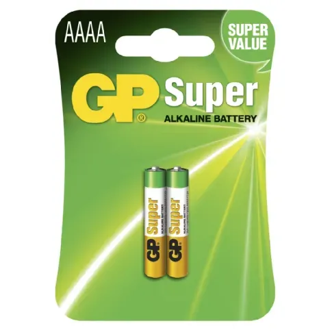 Bilde av best pris GP BATTERIES GP 25A-U2 / LR61 / AAAA Batterier og ladere,Alkaliske batterier,Top Batteries