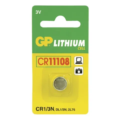 Bilde av best pris GP BATTERIES GP CR 1/3N-C1 - 3V/160mAh Batterier og ladere,Litiumbatterier,Knappeceller