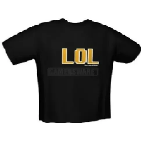 Bilde av best pris GamersWear LOL T-Shirt czarna (XL) ( 5013-XL ) Gaming - Gaming klær - Gaming klær