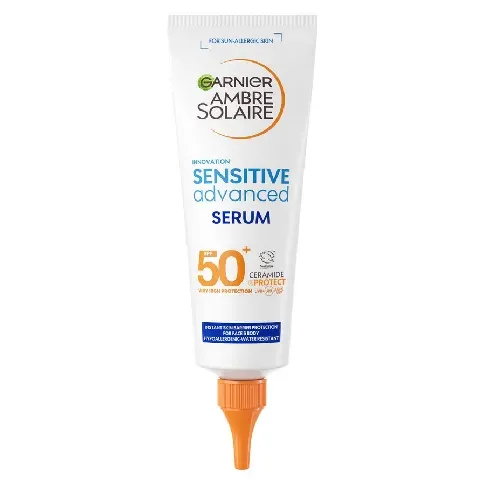 Bilde av best pris Garnier Ambre Solaire Sensitive Advance Serum SPF50+125ml Hudpleie - Solprodukter - Solkrem og solpleie - Ansikt