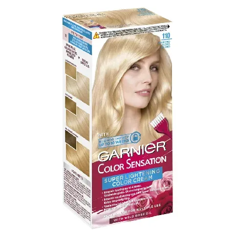 Bilde av best pris Garnier Color Sensation Very Light Ash Blond 110 Hårpleie - Hårfarge