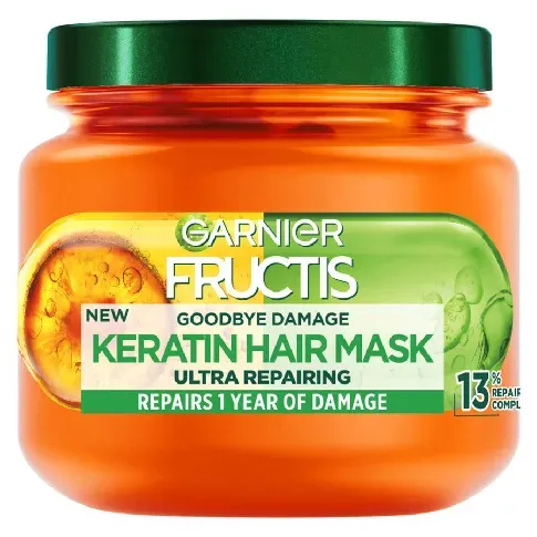 Bilde av best pris Garnier Fructis Goodbye Damage Keratin Hair Mask 320ml Hårpleie - Behandling - Hårkur