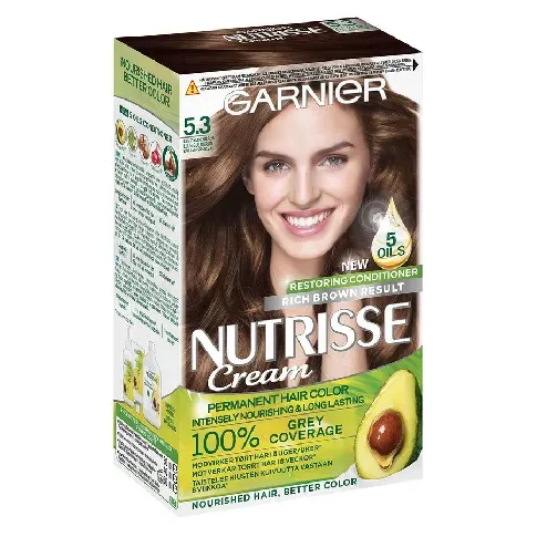 Bilde av best pris Garnier Nutrisse Cream 5.3 Hårpleie - Hårfarge