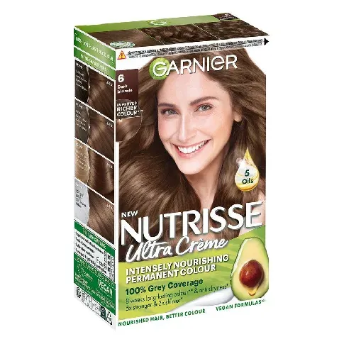 Bilde av best pris Garnier Nutrisse Cream 6.0 Hårpleie - Hårfarge