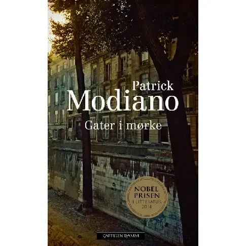 Bilde av best pris Gater i mørke av Patrick Modiano - Skjønnlitteratur