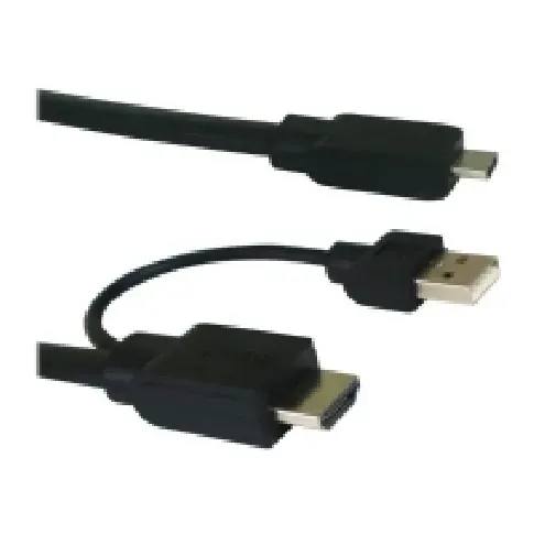Bilde av best pris GeChic On-Lap 1305 - HDMI-kabel - USB, HDMI hann - 1,2 m PC tilbehør - Nettverk - Diverse tilbehør