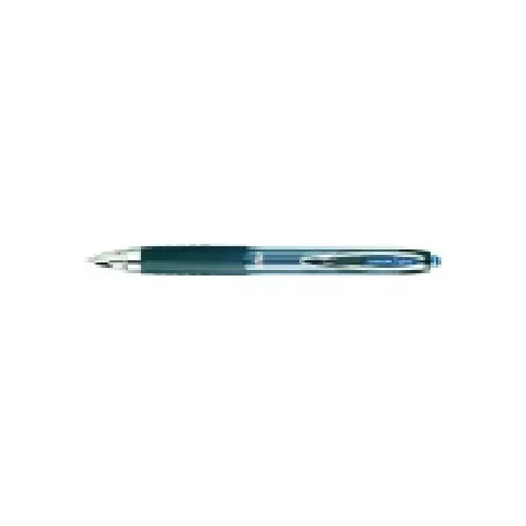 Bilde av best pris Gelpen Uni-Ball Signo 207, micro, blå Skriveredskaper - Kulepenner & Fyllepenner - Kulepenner med trykk-knapp