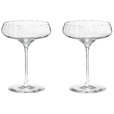 Bilde av best pris Georg Jensen Bernadotte cocktailglass Coupe, 20 cl, 2 stk Cocktailglass