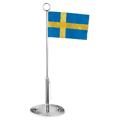 Bilde av best pris Georg Jensen Bernadotte svensk bordflagg Bordflagg