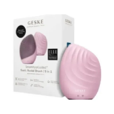 Bilde av best pris Geske 5in1 sonisk ansiktsrensebørste med påføring (rosa) Hudpleie - Ansiktspleie - Ansiktsbørster
