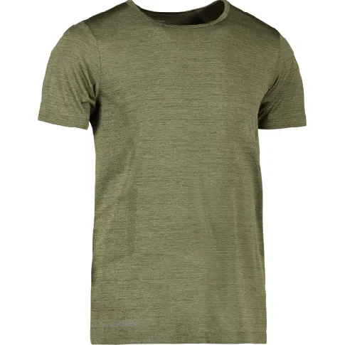 Bilde av best pris Geyser sømløs T-skjorte, G21020, olivenmelert, størrelse L Backuptype - Værktøj