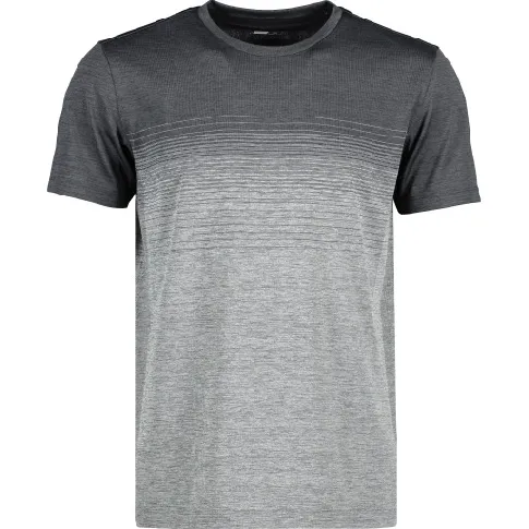 Bilde av best pris Geyser sømløs stripete T-skjorte, G21024, grafittmelert, størrelse L Backuptype - Værktøj