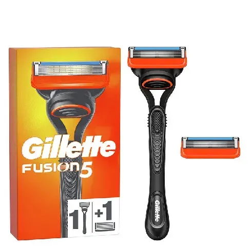 Bilde av best pris Gillette Fusion5 Men's Razor 2 Blades Mann - Barbering - Barberhøvel og barberblader