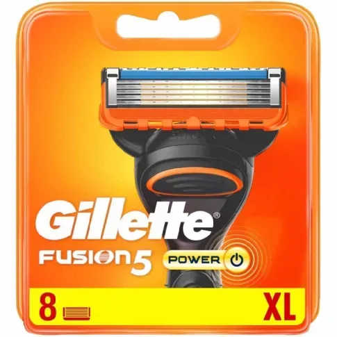 Bilde av best pris Gillette Gillette Fusion5 Power XL barberblad, 8-pakning Barberblad og barberhøvler,Personpleie,Barberblad og barberhøvler