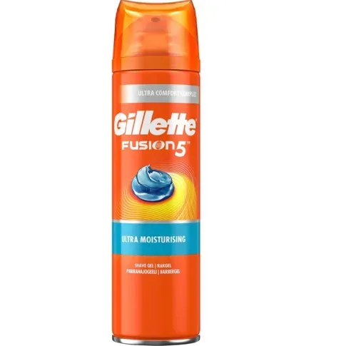 Bilde av best pris Gillette Gillette Fusion5 Ultra Moisturizing Shave Gel 200 ml Barberskum og gel,Personpleie,Top Blades,Barberskum og gel