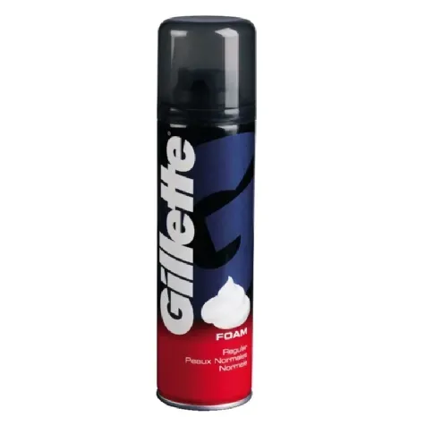 Bilde av best pris Gillette Gillette Male Foam Regular 200ml Barberskum og gel,Personpleie,Barberskum og gel