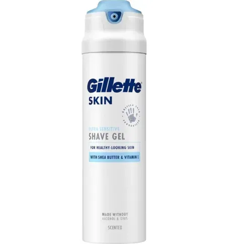 Bilde av best pris Gillette Gillette Male Skinguard Sensitive Gel 200ml Barberskum og gel,Personpleie,Barberskum og gel