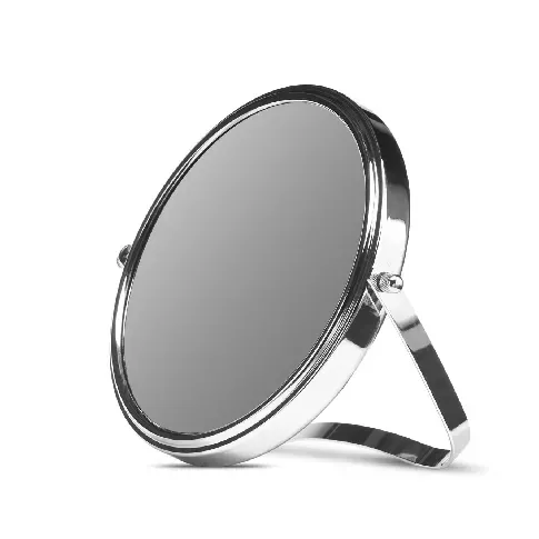 Bilde av best pris Gillian Jones - Shaving Mirror w. 5x Magnification - Silver - Skjønnhet