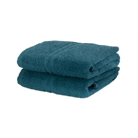 Bilde av best pris Gjestehåndklær - 30x50 cm - Blå - IN Style Håndklær , Håndklestørrelser , Gjestehåndklær 40x60 cm
