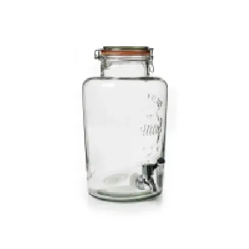 Bilde av best pris Glasbeholder med taphane Kilner 5 ltr Ø18.2xH31.5 cm,stk Kjøkkenutstyr - Oppbevaring
