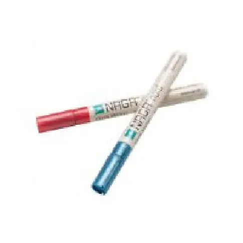 Bilde av best pris Glastavle marker blå og pink metallic 2 mm Dry Erase - (2 stk.) Skriveredskaper - Markør - Whiteboardmarkør