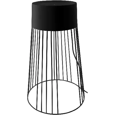 Bilde av best pris Globen Lighting Koster Gulvlampe IP44 60 cm, svart Lampe