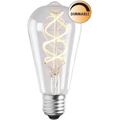 Bilde av best pris Globen Lighting Lyspære LED Soft Filament Dimbar Klar Uniterm E27 Lyspære
