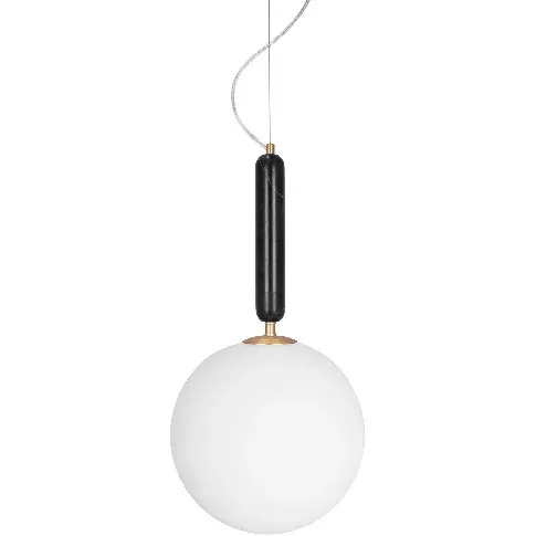 Bilde av best pris Globen Lighting Torrano Pendel 30 cm, Svart Lampe