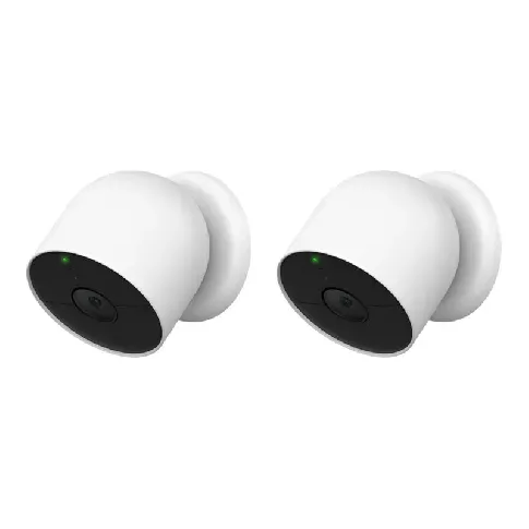 Bilde av best pris Google - Nest Cam 2PK (outdoor or indoor, battery) - Elektronikk
