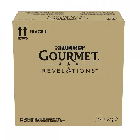 Bilde av best pris Gourmet Revelations Mix Beef & Chicken 48x57 g Katt - Kattemat - Våtfôr