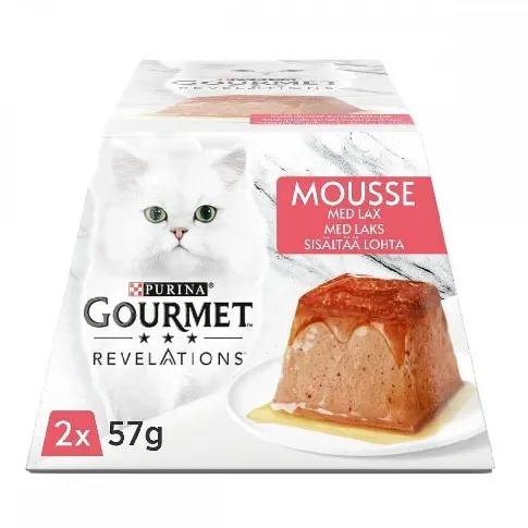 Bilde av best pris Gourmet Revelations Salmon 2x57 g Katt - Kattemat - Våtfôr