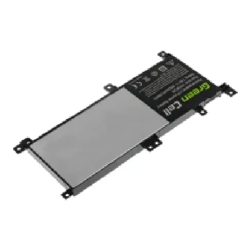 Bilde av best pris Green Cell - Batteri til bærbar PC (tilsvarer: ASUS C21N1509) - litiumpolymer - 4-cellers - 4100 mAh - svart - for ASUS VivoBook X556UA X556UQ X556UR X556UV X556UB X556UF X556UJ PC & Nettbrett - Bærbar tilbehør - Batterier