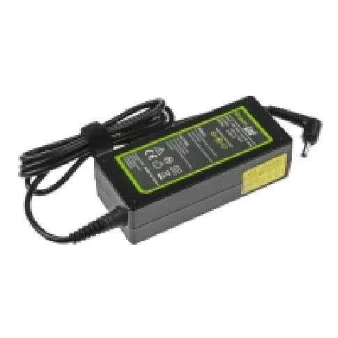 Bilde av best pris Green Cell PRO - Strømadapter - AC - 65 watt - svart - for ASUS F553 R540 VivoBook X540 X553 ZENBOOK UX303 PC tilbehør - Ladere og batterier - Bærbar strømforsyning