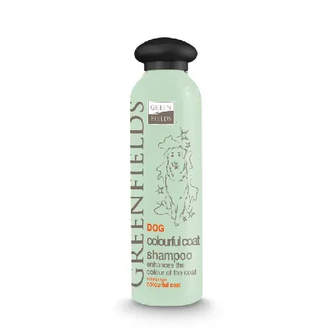 Bilde av best pris Greenfields - Shampoo Colored Fur 250ml - (WA3888) - Kjæledyr og utstyr