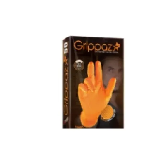 Bilde av best pris Grippaz 246 nitril handske orange 50 stk. – 7 Bilpleie & Bilutstyr - Utvendig Bilvård - Bilvask tilbehør