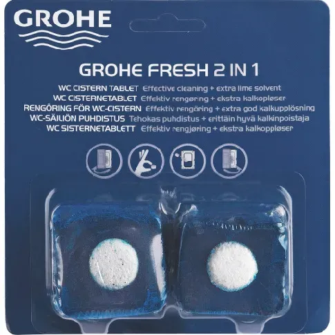 Bilde av best pris Grohe Fresh Tabs, 2 x 50 gram Reservedeler > Grohe reservedeler