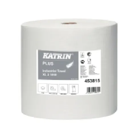 Bilde av best pris Håndklædepapir Katrin® 453815 Plus XL2, industri, pakke a 2 stk. Rengjøring - Tørking - Håndkle & Dispensere